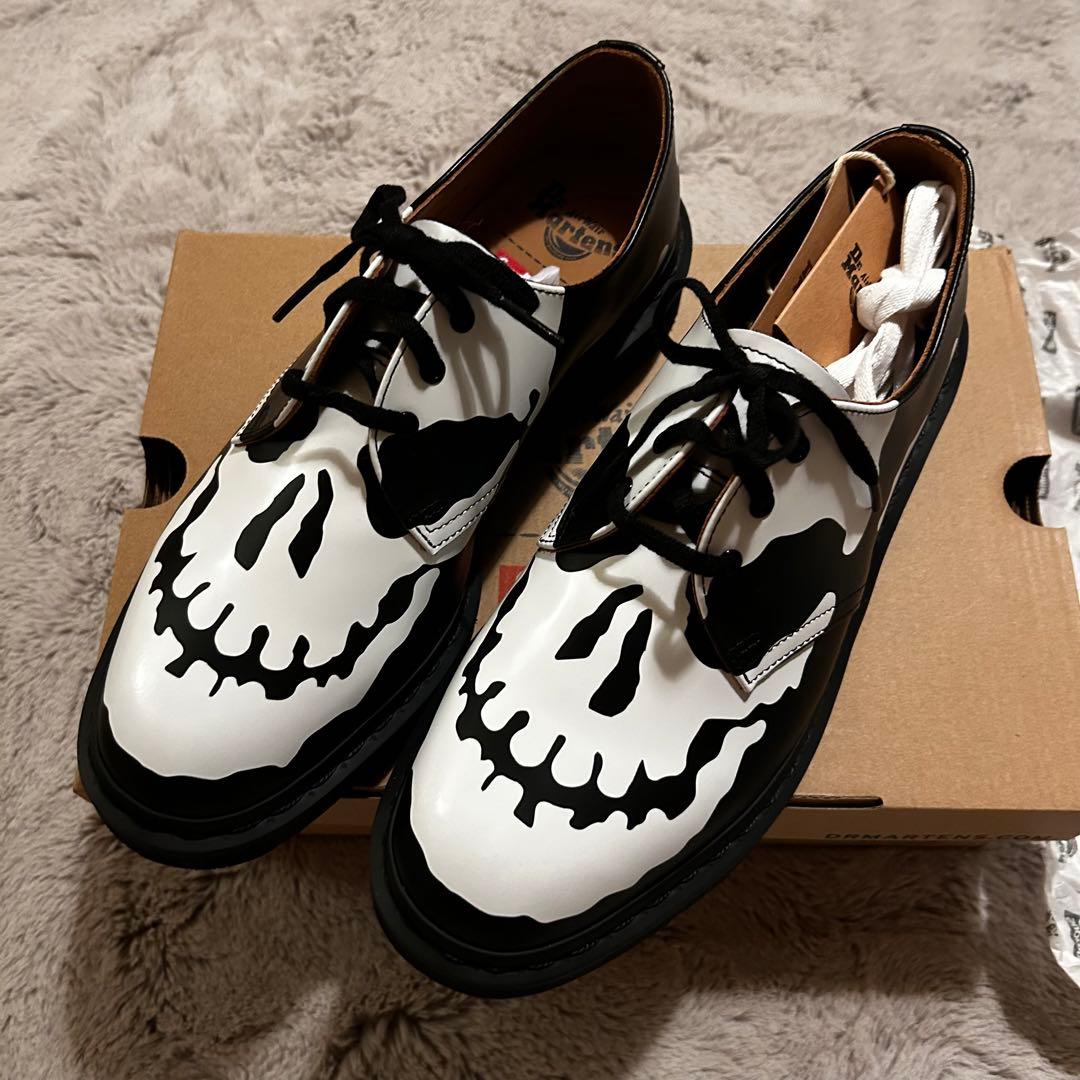 supreme Dr.Martens 1461 3-Eye Shoe 黒　US9