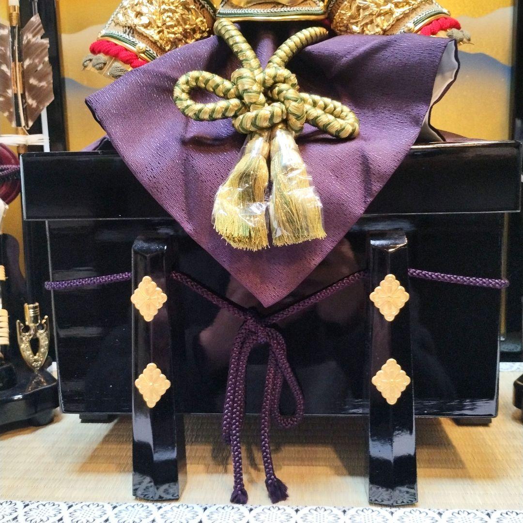 【美品】秀月の兜飾り一式　五月人形　端午の節句　子供の日