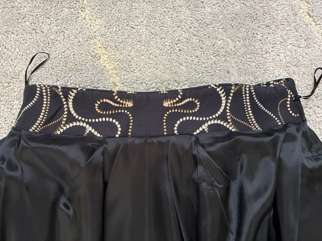 McQ マックイーン モードスカート 40 美シルエット