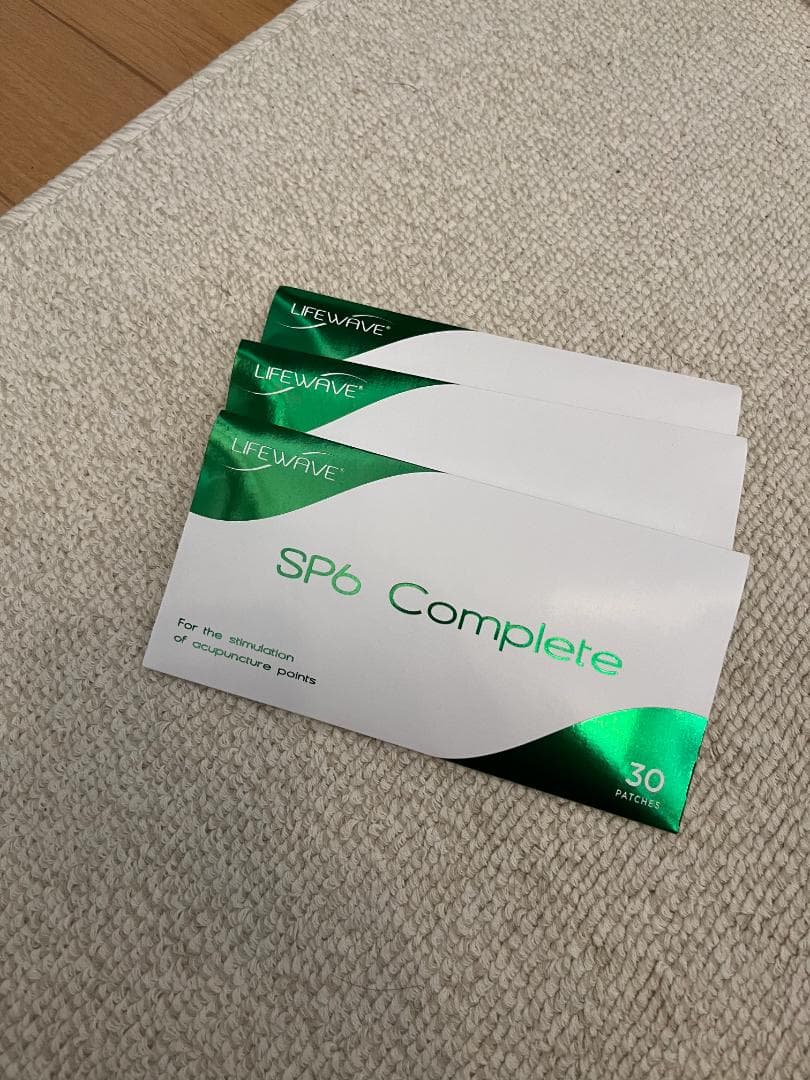 半額以下 新品 90枚 LIFEWAVE SP6 Complete 3箱セット