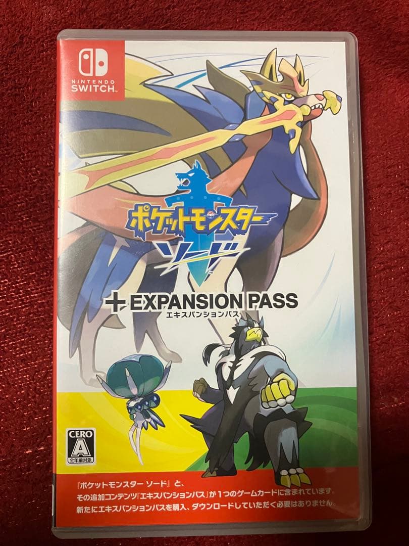 ポケットモンスター ソード+エキスパンションパス　ポケモン　スイッチ　switc