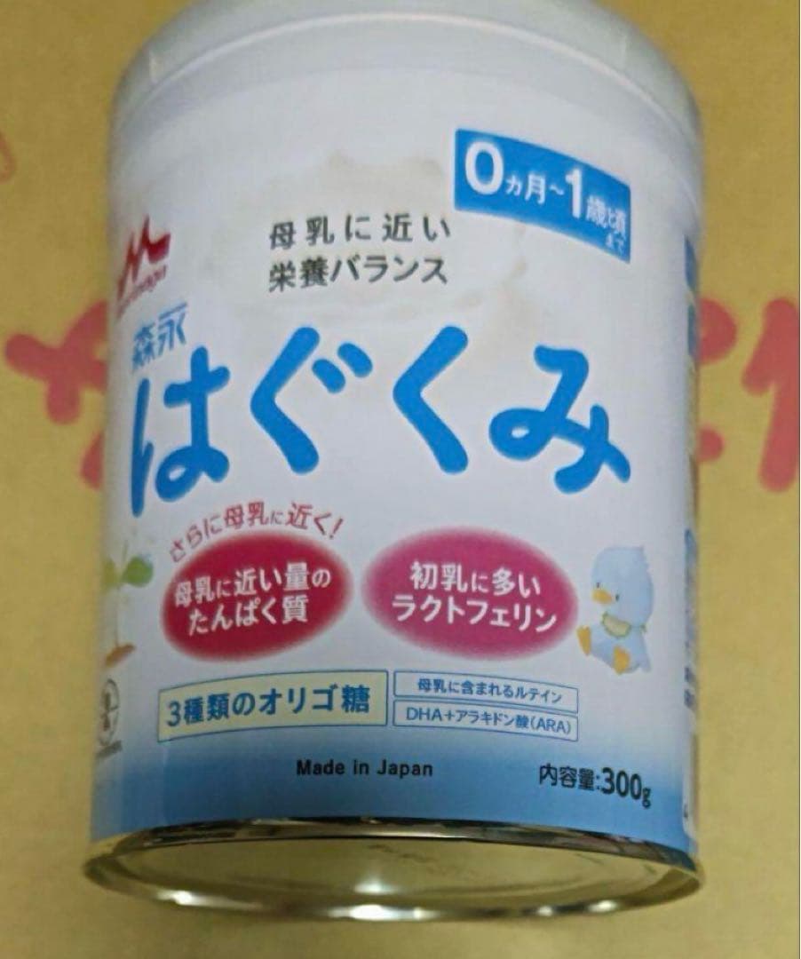 粉ミルク　森永乳業　はぐくみ　新品　300g✖️12缶セット