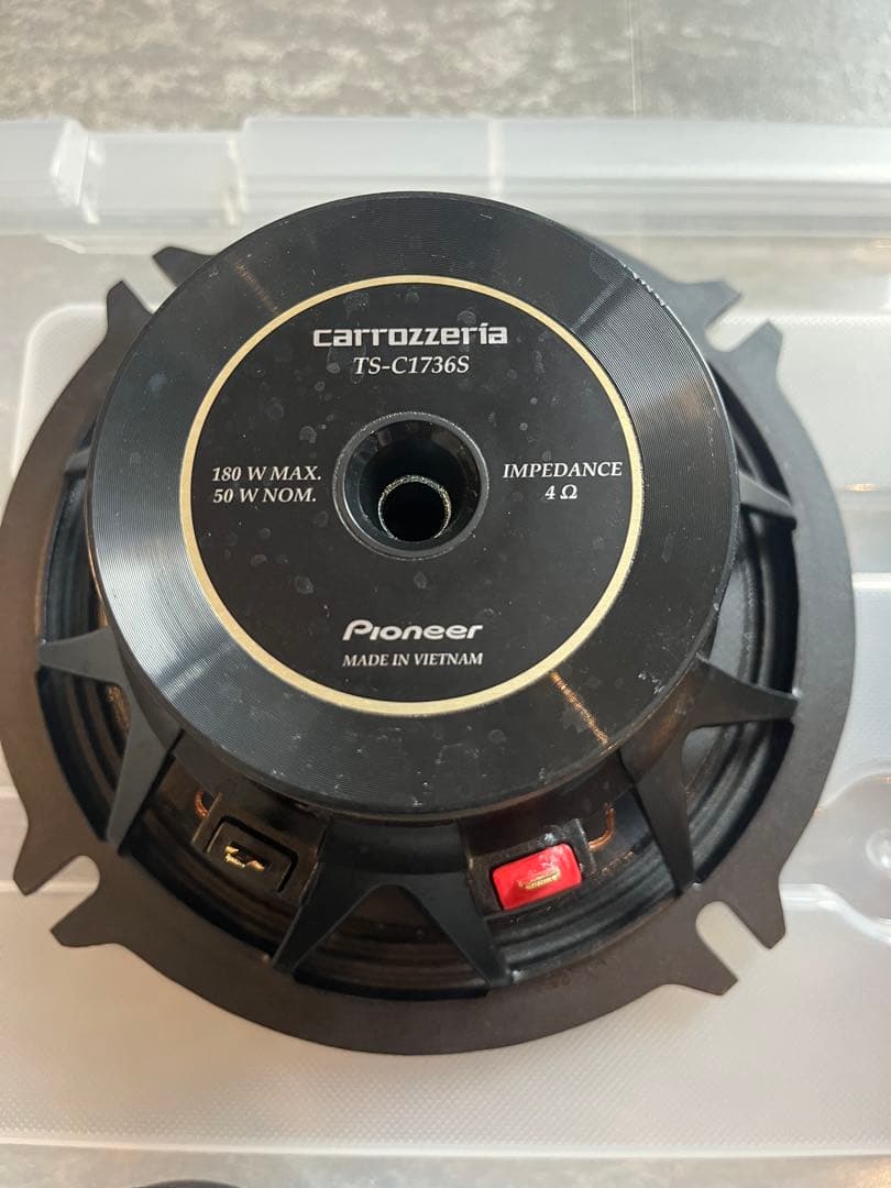 Pioneer carrozzeria TS-C1736S スピーカーセット