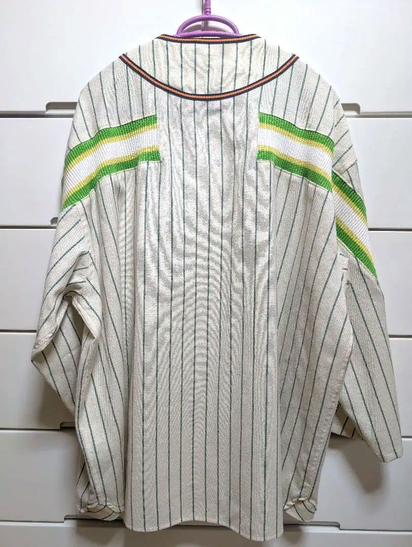 ゆ*ル様 facetasm 18AW ストライプベースボールシャツ TAKUYA