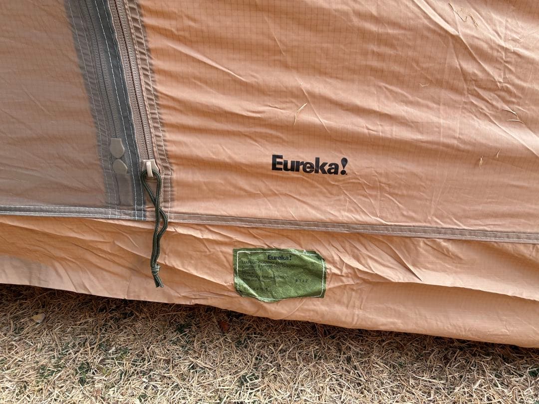 米軍　放出品 コンバットテント　アメリカ製　Eureka　ヨーレイカ　二人用