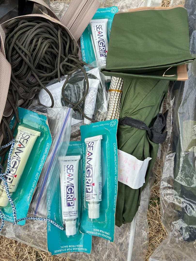 米軍　放出品 コンバットテント　アメリカ製　Eureka　ヨーレイカ　二人用