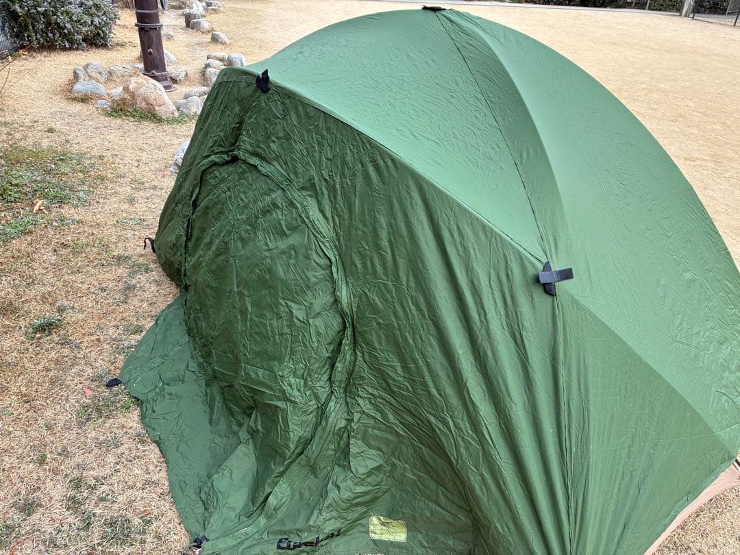 米軍　放出品 コンバットテント　アメリカ製　Eureka　ヨーレイカ　二人用