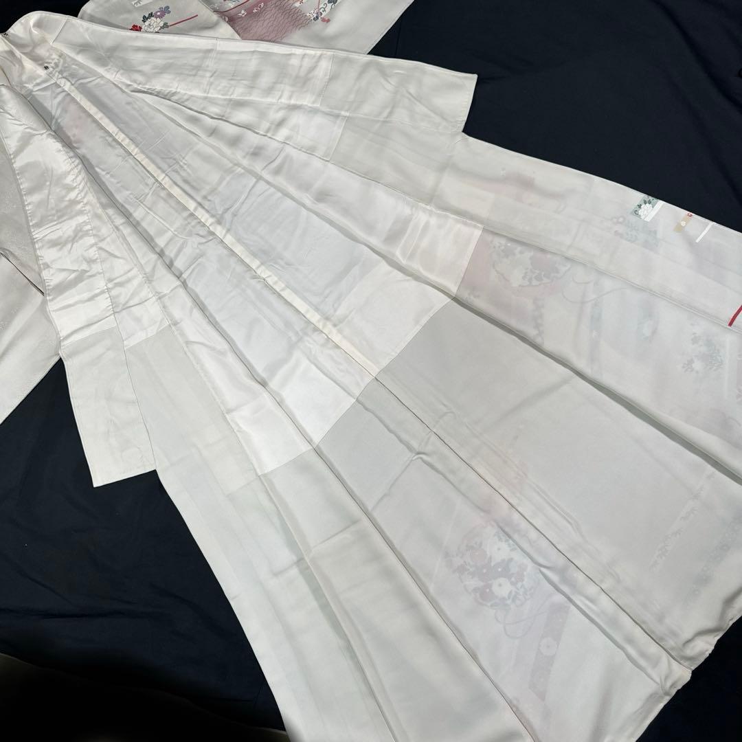 2597★格調上位　古典有職文様★訪問着セット★正絹長襦袢付き★6点セット★