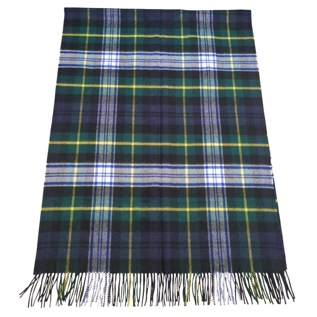 【未使用級】ジョンストンズ ドレスゴードン 大判ストール カシミヤ マフラー