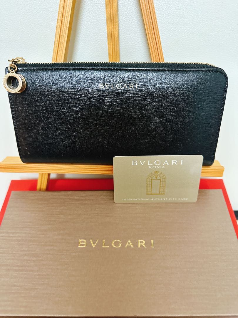 ⭐︎BVLGARI 長財布 ブラック⭐︎
