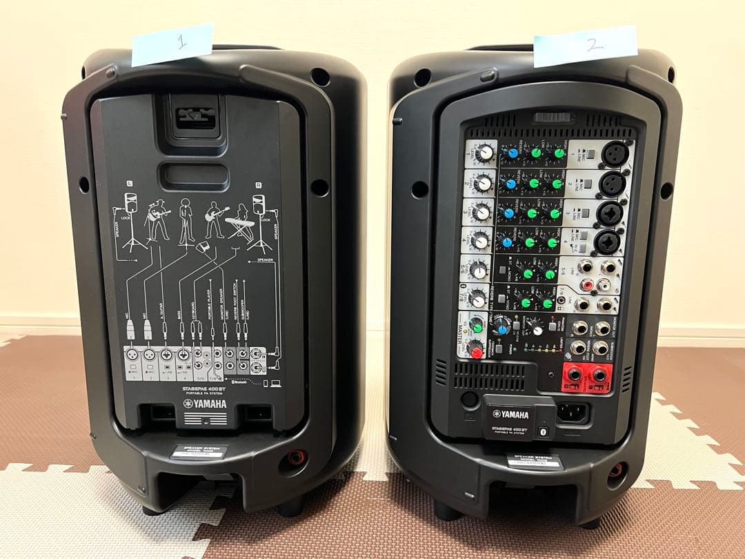 【2025年6月購入２回使用】STAGEPAS 400BT (スタンド付き)