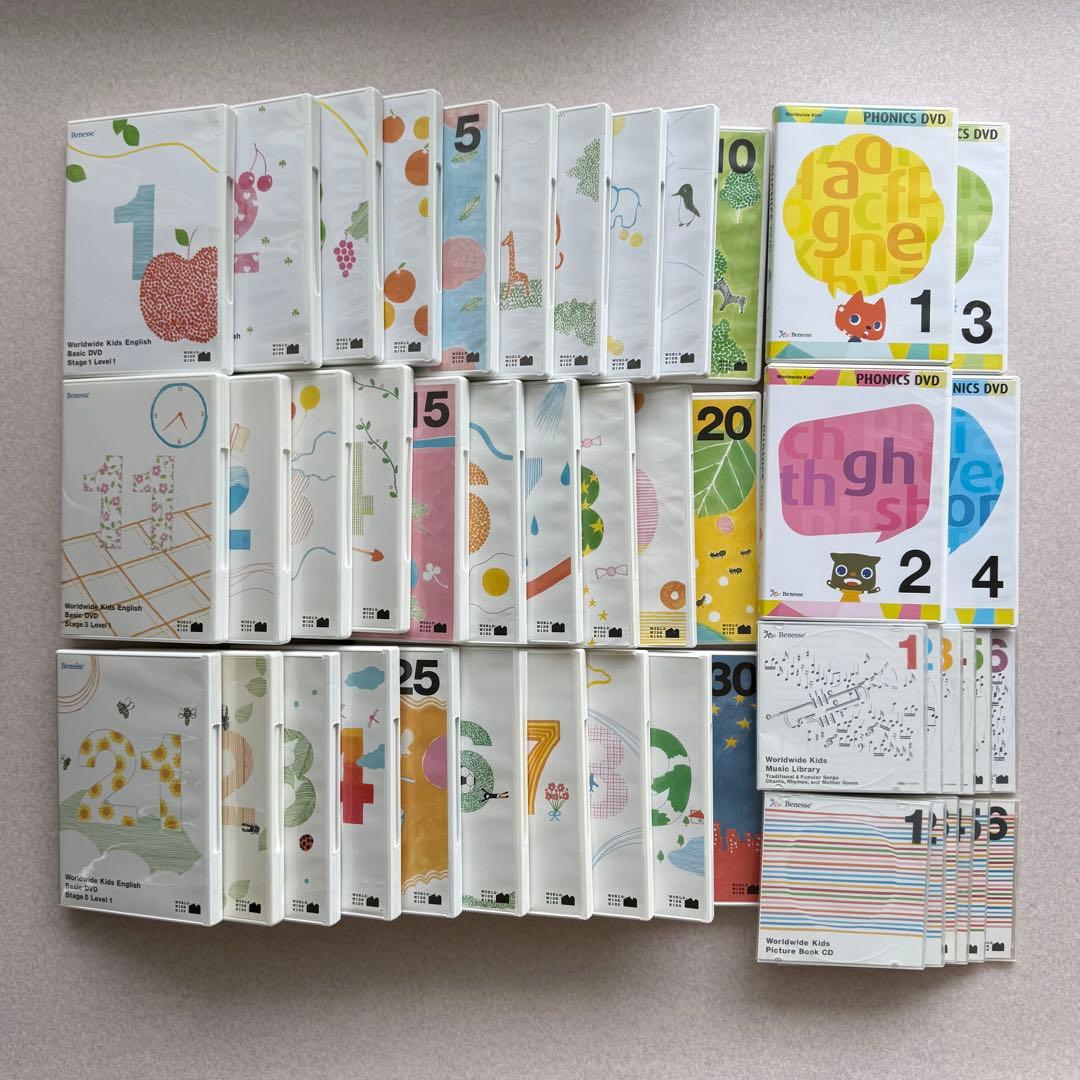WWK ワールドワイドキッズ DVD CD