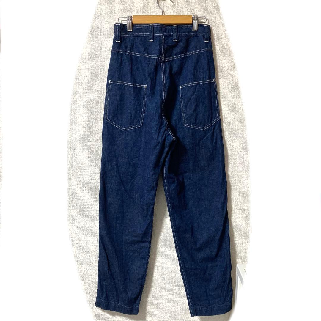 【美品】グランママドーター　サイドジップパンツ　デニムパンツ　ロングセラー