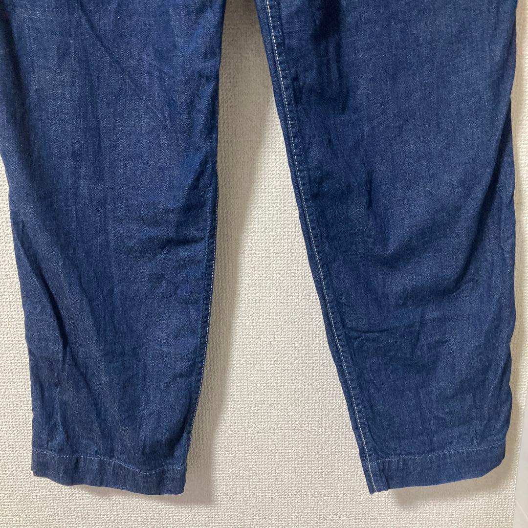 【美品】グランママドーター　サイドジップパンツ　デニムパンツ　ロングセラー