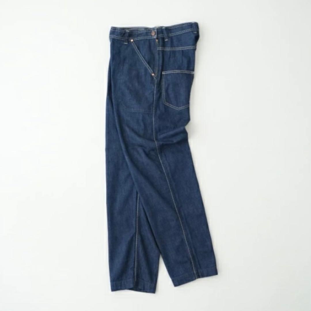 【美品】グランママドーター　サイドジップパンツ　デニムパンツ　ロングセラー