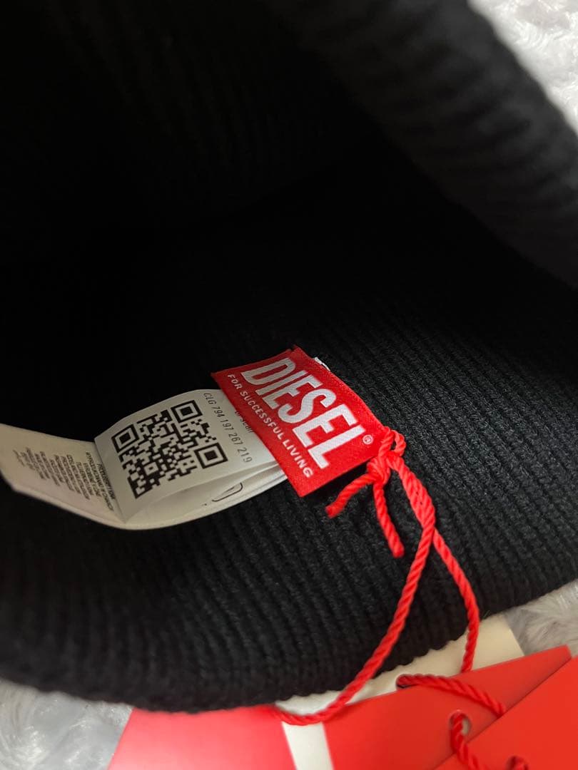 DIESEL ウール ニット帽 ビーニー ディーゼル