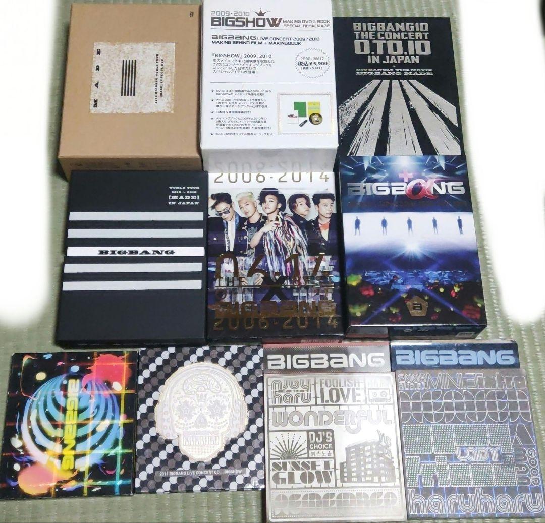 BIGBANG CD・DVDセット おまけ付き G-DRAGON T.O.P