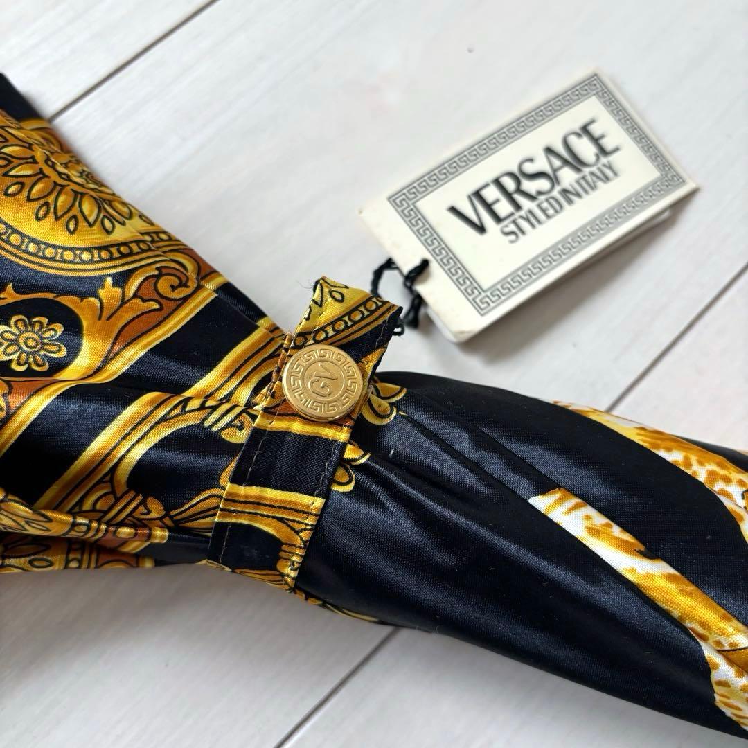 【新品未使用】VERSACE ヴェルサーチ 長傘　雨傘　タグ付き