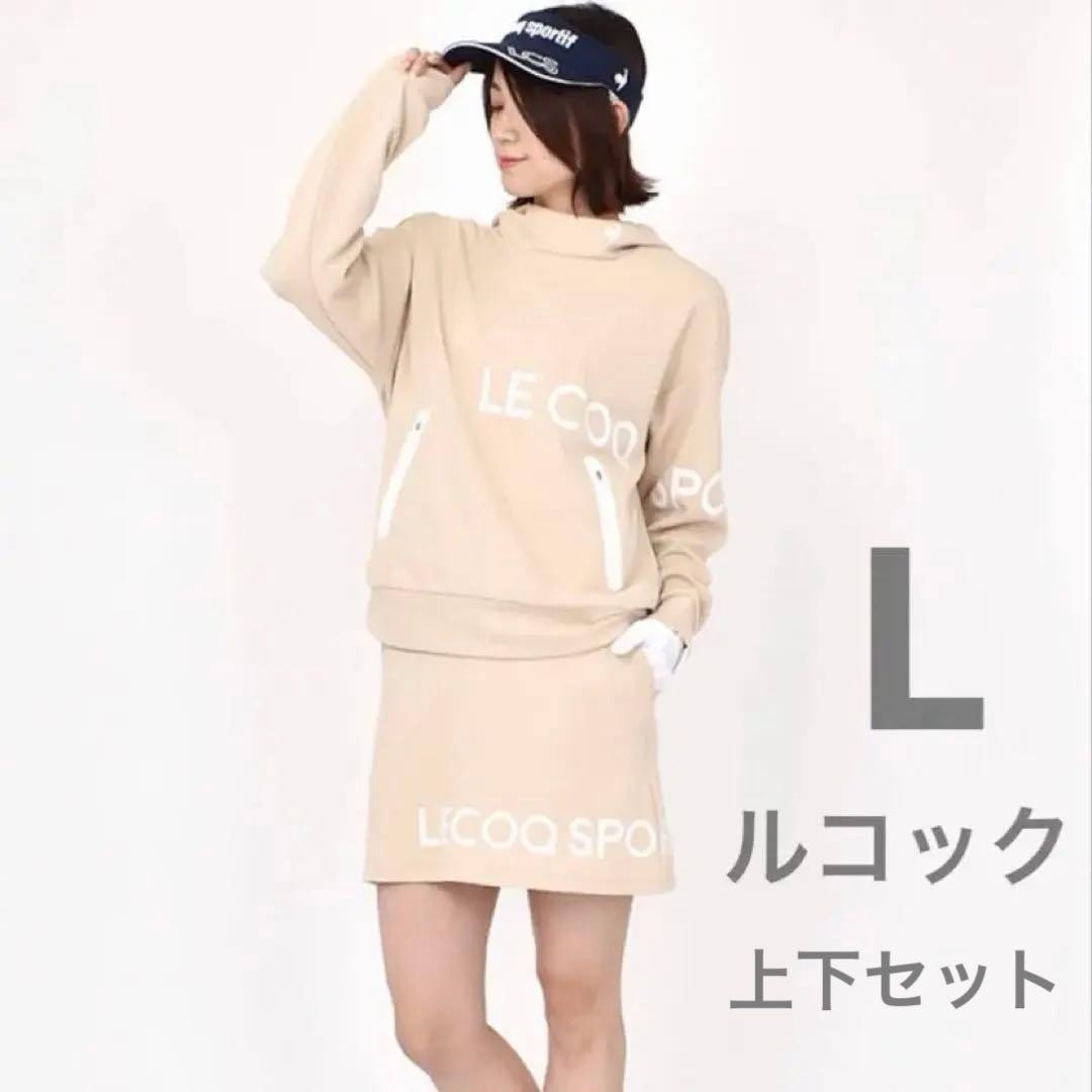 【ルコック/lecoqsportifgolf】吸汗ストレッチ フーディー L