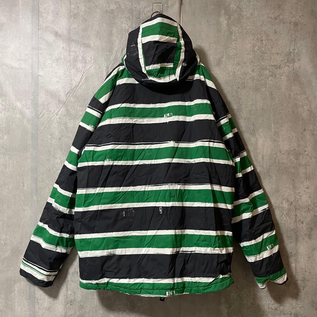 billabongビラボンスキーウェアスノーボードジャケットパーカー緑グリーン黒