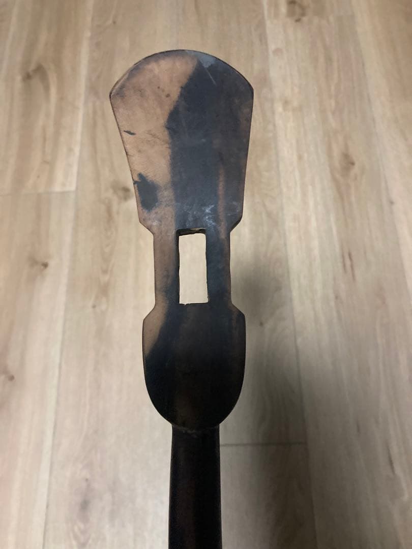 沖縄三線　真嘉比型　重さ測りました。