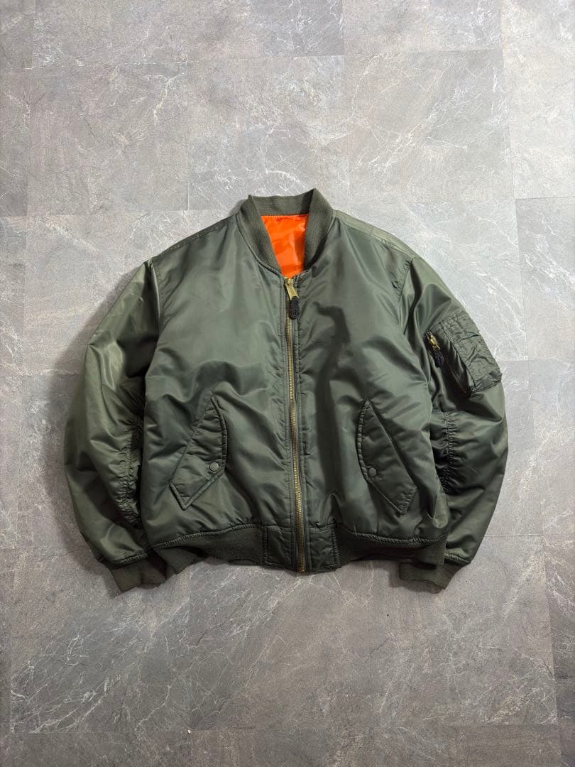 ジャケット・アウター 00s unknown ma-1 bomber flight jacket
