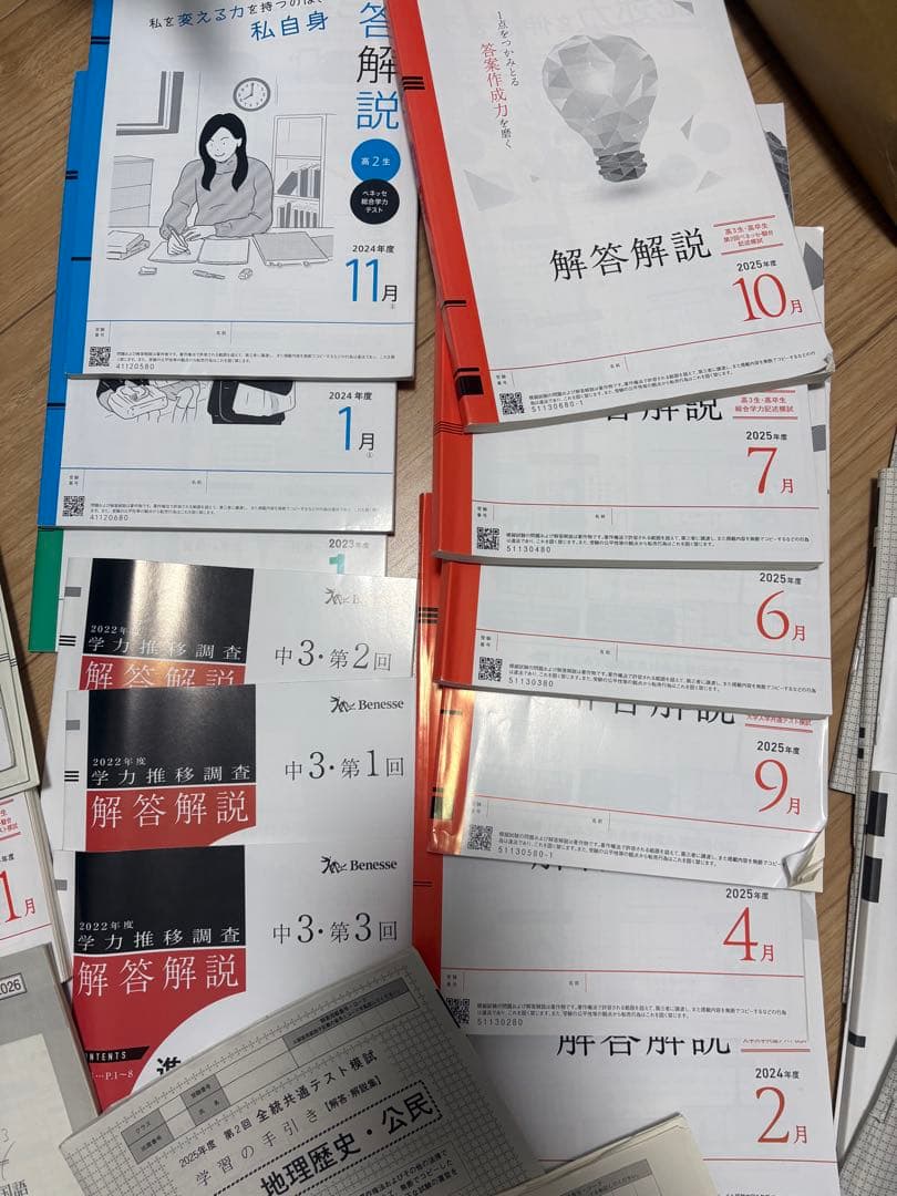 模試 解答解説 2022 2023 2024 2025