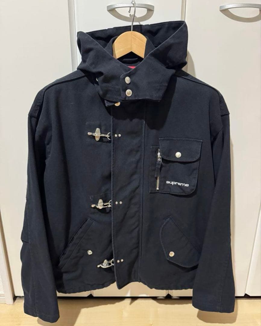 ジャケット・アウター Supreme Canvas Clip Jacket Black