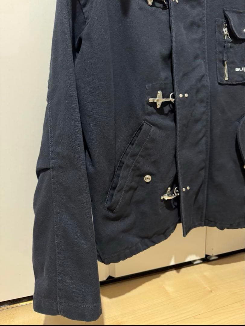 ジャケット・アウター Supreme Canvas Clip Jacket Black