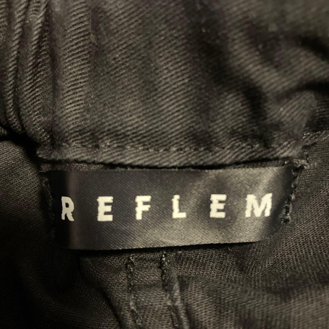 REFLEM 2wayブラックカーゴパンツ