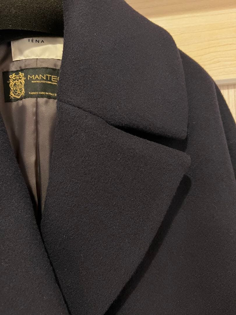 IENA MANTECO コクーンショートコート