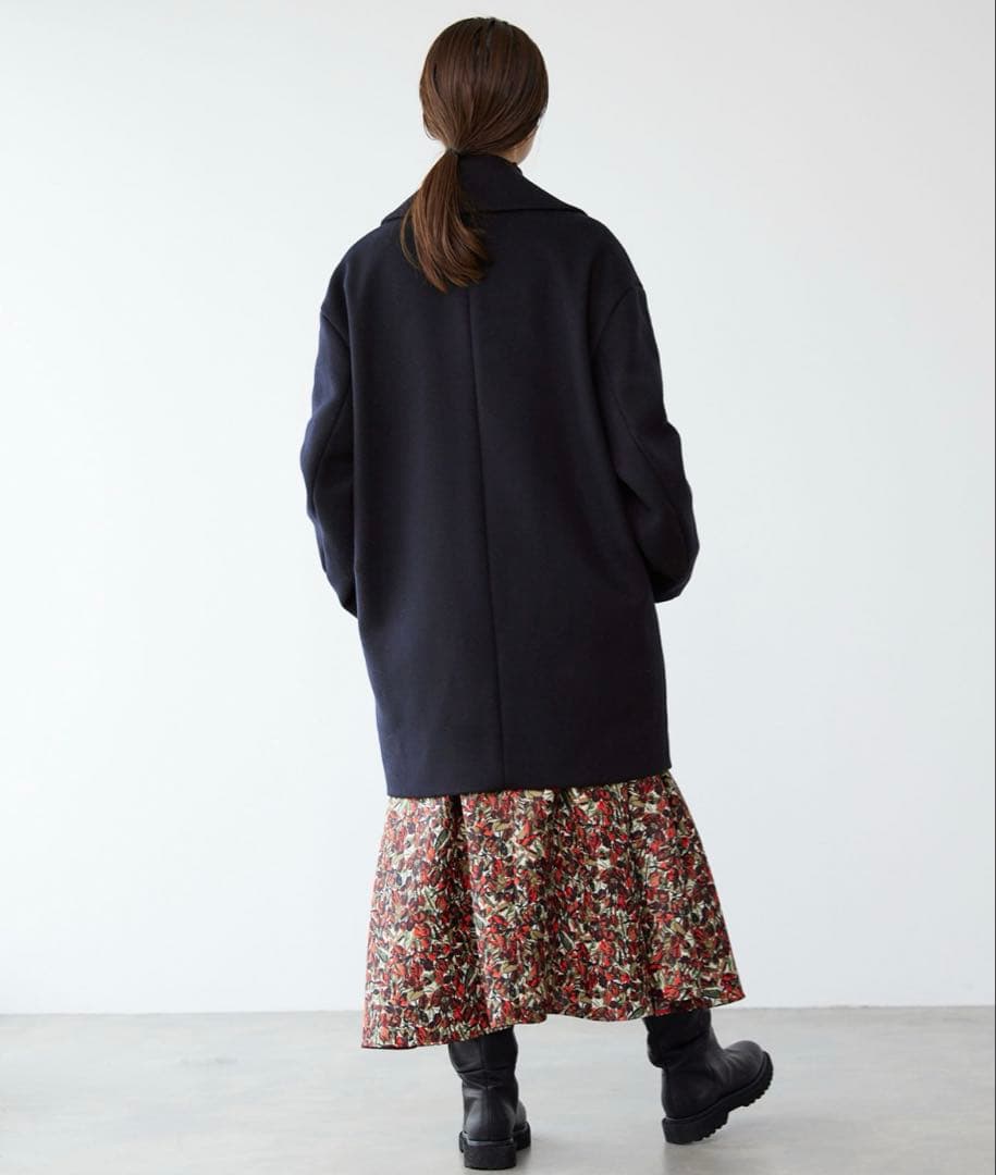 IENA MANTECO コクーンショートコート