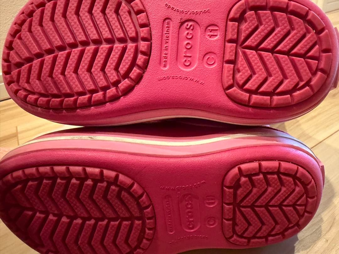 スノーボードウェアとスノーブーツ、ソックス、ニット帽セット110サイズ ピンク