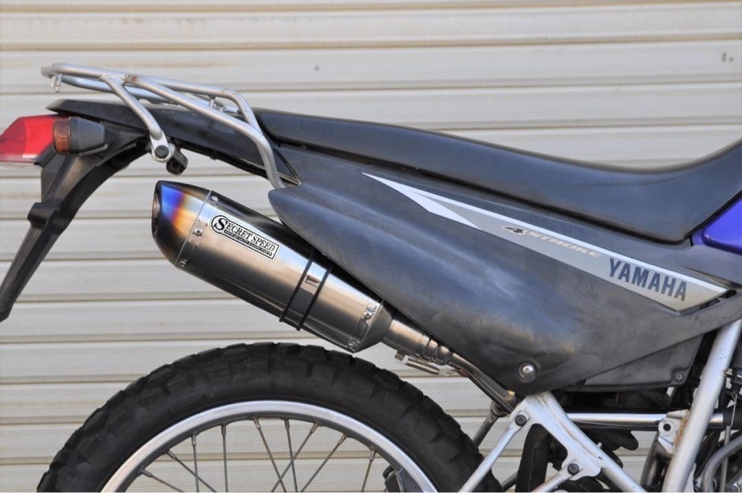ヤマハ XTZ125 スリップオンマフラー　SECRET SPEED モタード