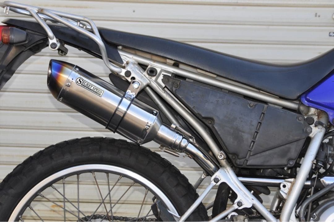 ヤマハ XTZ125 スリップオンマフラー　SECRET SPEED モタード