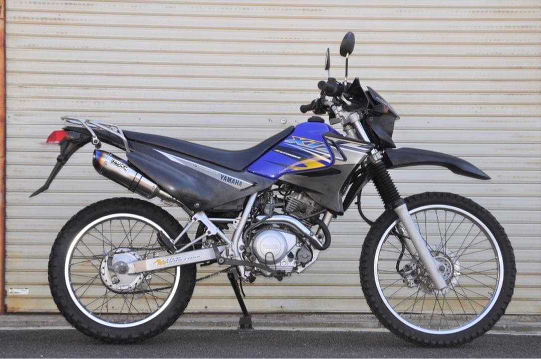 ヤマハ XTZ125 スリップオンマフラー　SECRET SPEED モタード
