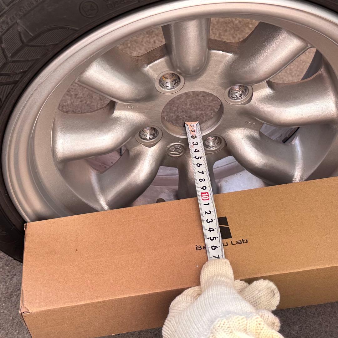 ワタナベ　ホイール　13インチ × 12インチ 6J ローバーミニ