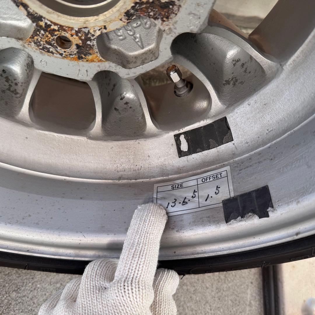 ワタナベ　ホイール　13インチ × 12インチ 6J ローバーミニ