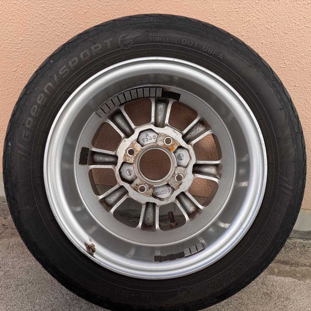 ワタナベ　ホイール　13インチ × 12インチ 6J ローバーミニ