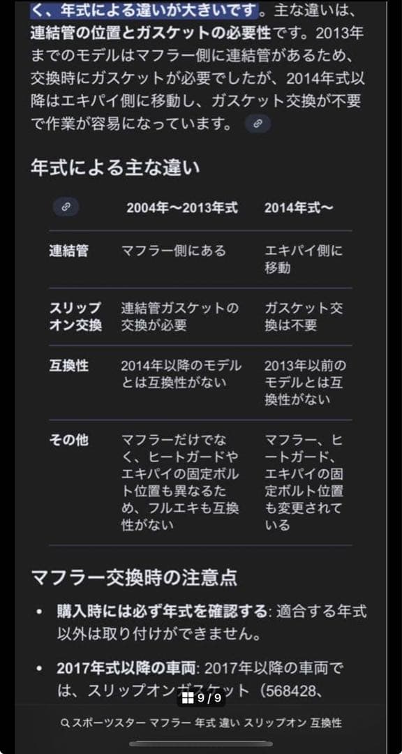 フリーダムパフォーマンス　スポーツスター用スリップオンマフラー