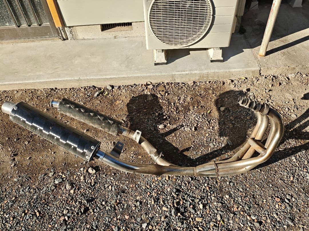 激レア！xjr400 2本出しマフラー