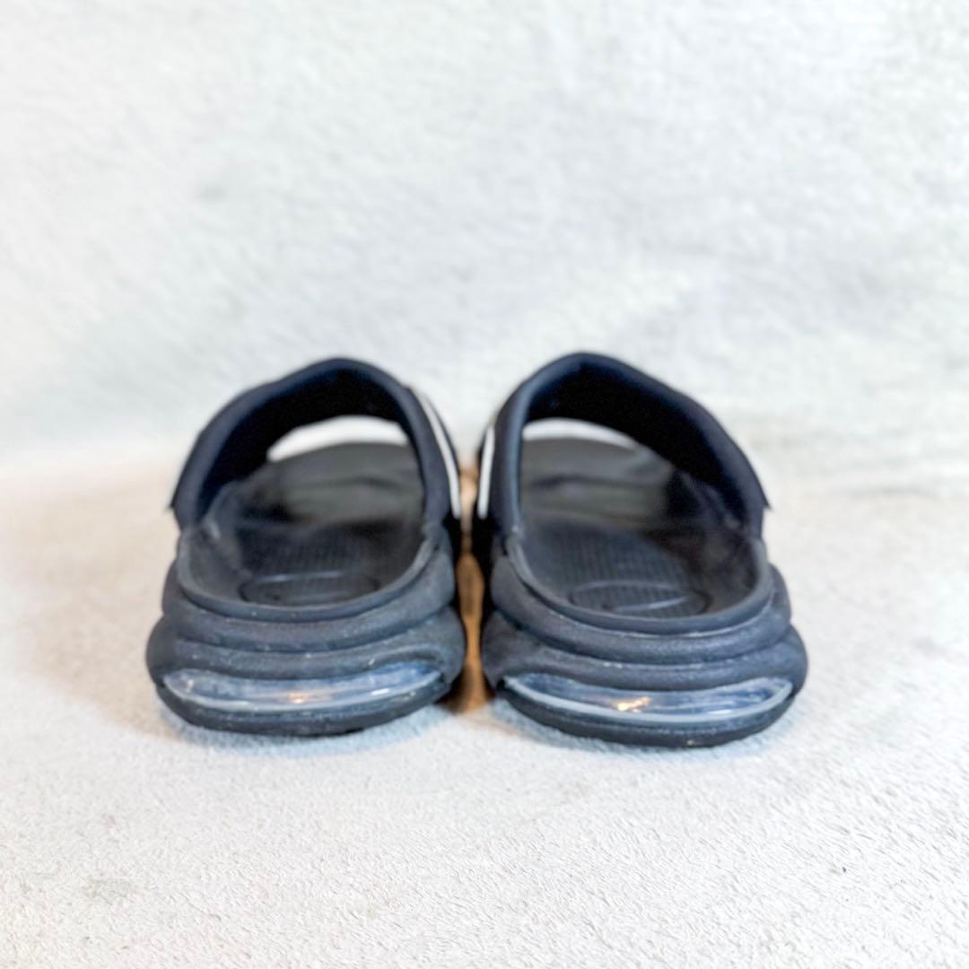 NIKE エアモアアップテンポ スライド サンダル 25cm 黒