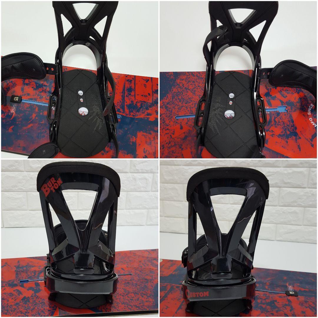 バートン スノーボード DESCENDANT 155 バイン CUSTOM 2点