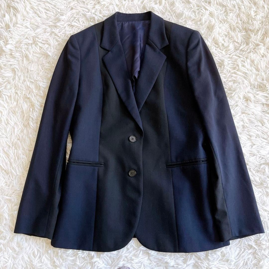 ＊大きいサイズ【ポールスミス】スカートスーツ　バイカラー　42 レディース