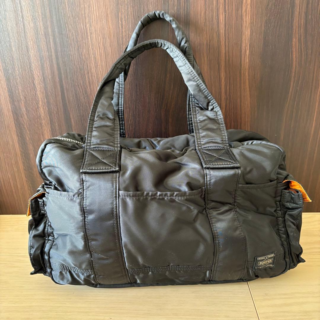 PORTER ポーター　タンカー　ボストンバッグ　ブラック