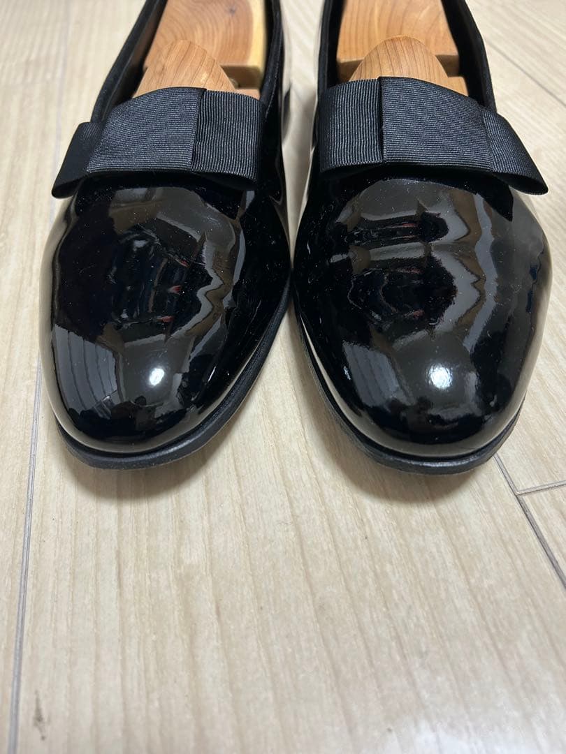 極美品　CROCKETT&JONES オペラパンプス