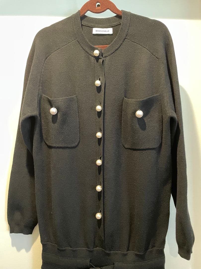 【美品】MADISONBLUE　マディソンブルー ニットジャンプスーツ 00