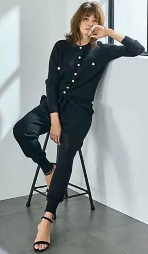 【美品】MADISONBLUE　マディソンブルー ニットジャンプスーツ 00