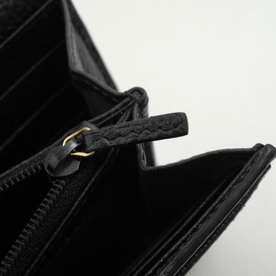 ✨未使用展示品・箱付き✨　GUCCI 長財布　インターロッキング　GGロゴ 黒色