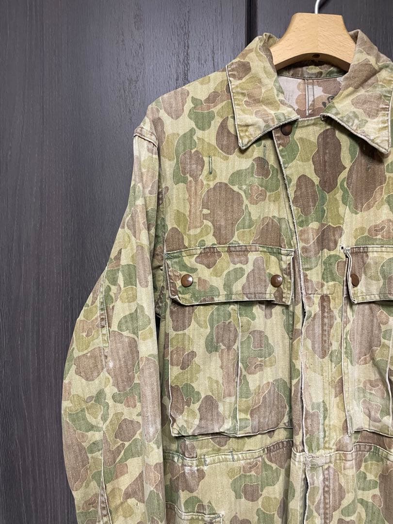 40’s USMC HBT フロッグスキンカモ オールインワン P-42